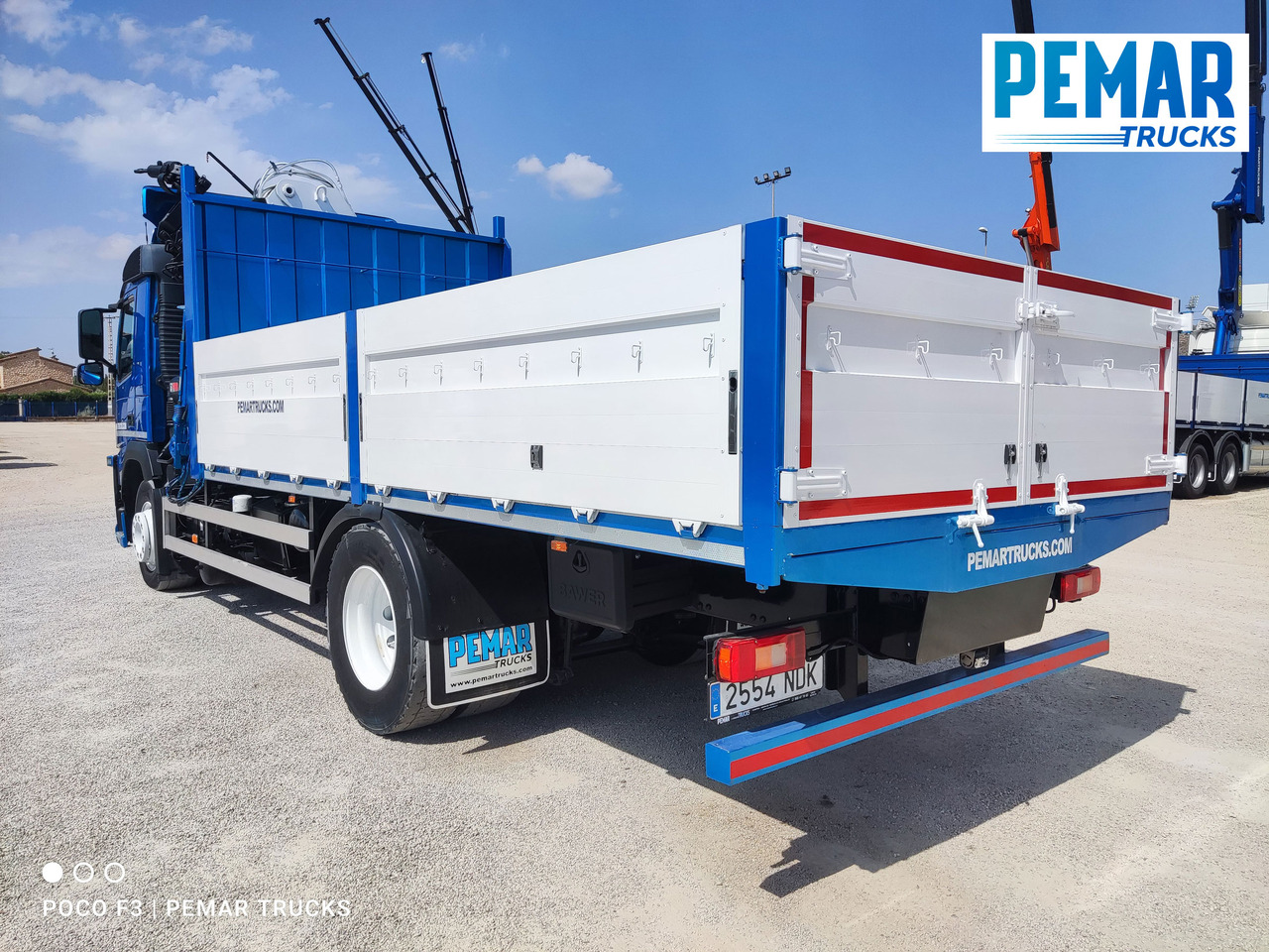 Камион с кран VOLVO FM 330 GRUA CAJA FIJA: снимка 16