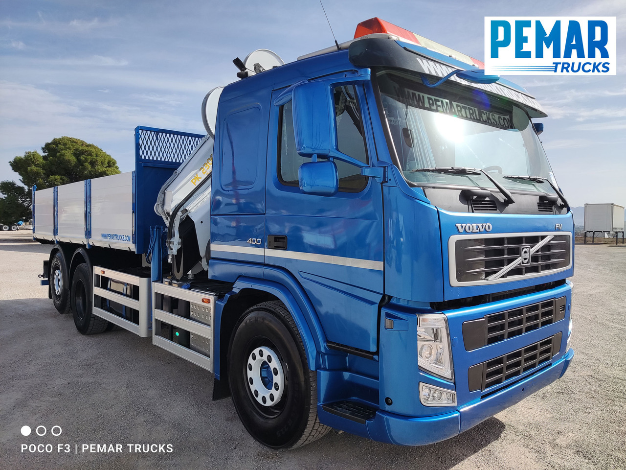 VOLVO FM 400 6X2 GRUA PALFINGER PK 23002 BASCULANTE - Самосвал камион, Камион с кран: снимка 4 VOLVO FM 400 6X2 GRUA PALFINGER PK 23002 BASCULANTE - Самосвал камион, Камион с кран: снимка 4
