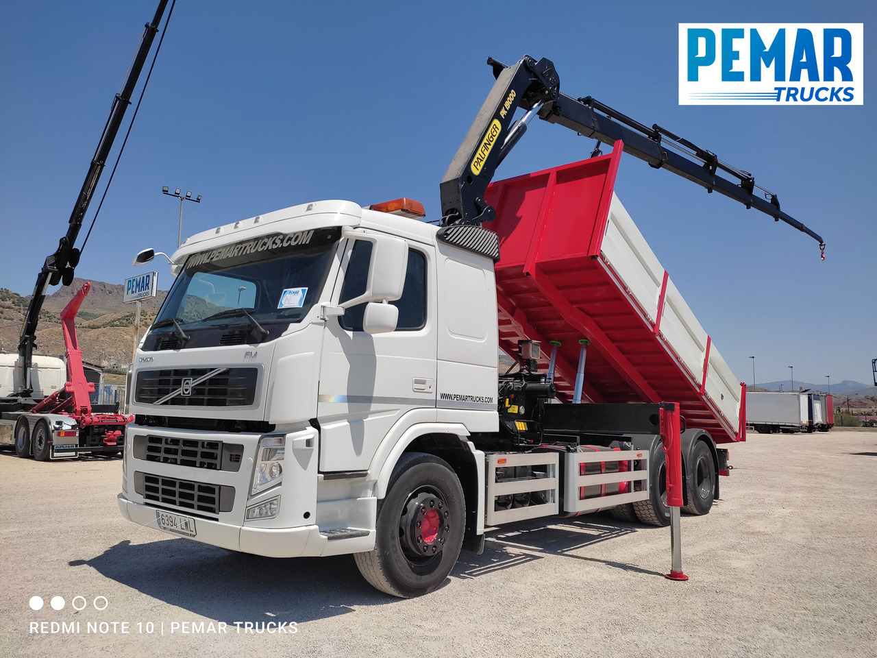 VOLVO FM 440 6X4 GRUA BASCULANTE - Самосвал камион, Камион с кран: снимка 1 VOLVO FM 440 6X4 GRUA BASCULANTE - Самосвал камион, Камион с кран: снимка 1