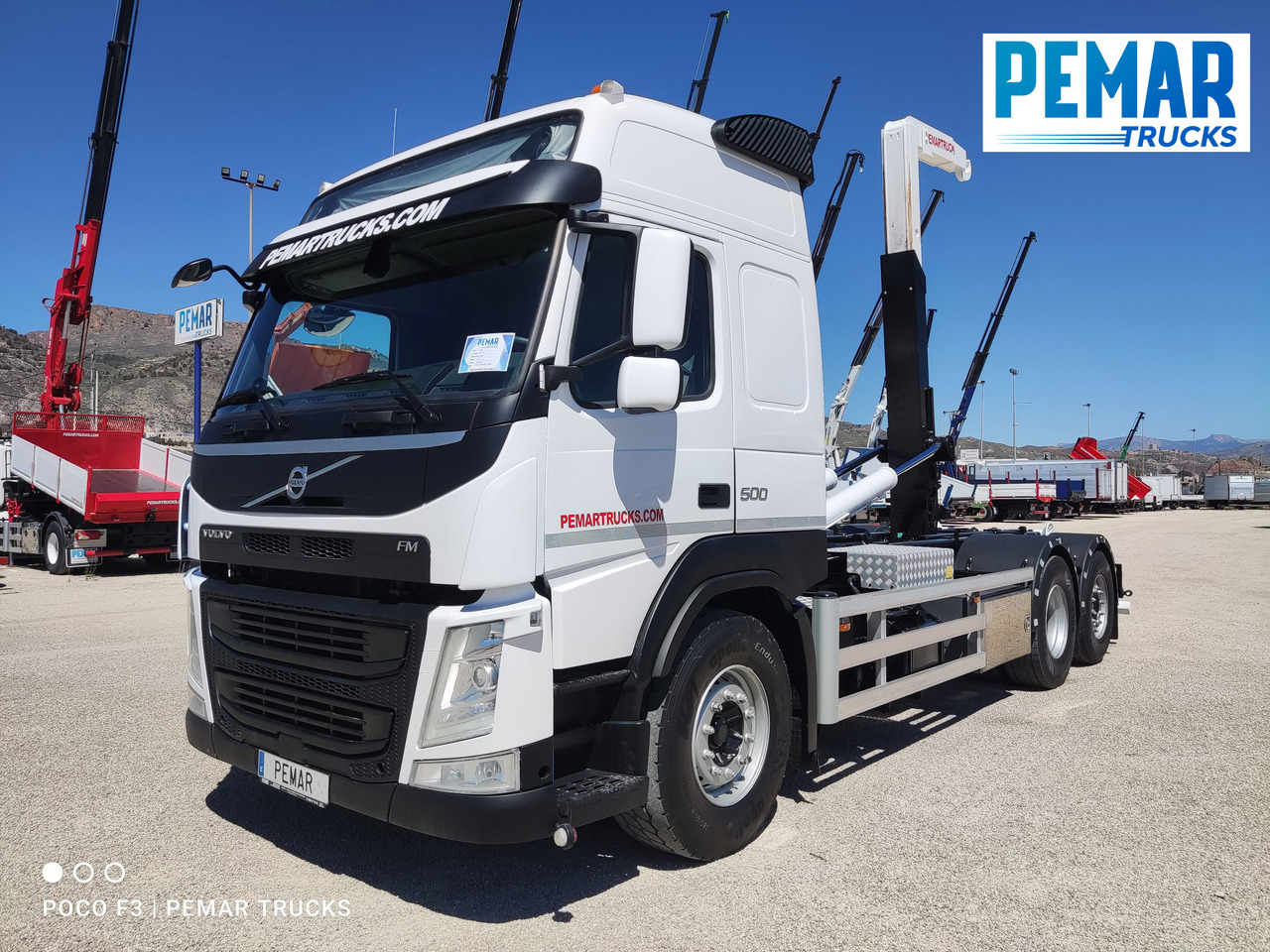 VOLVO FM 500 6X2 GANCHO MULTILIFT - Контейнеровоз/ Сменна каросерия камион: снимка 1 VOLVO FM 500 6X2 GANCHO MULTILIFT - Контейнеровоз/ Сменна каросерия камион: снимка 1