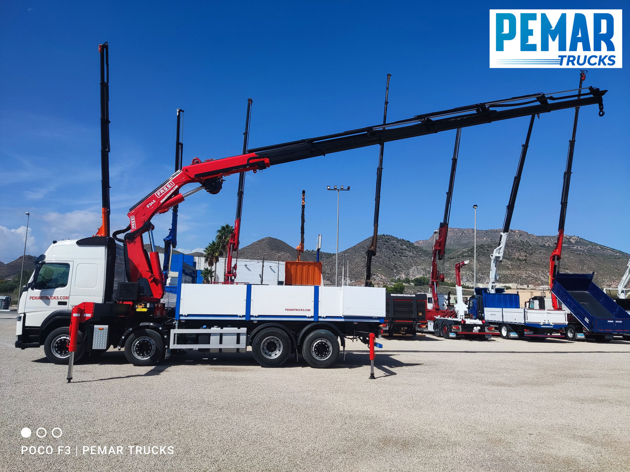 VOLVO FM 500 8X2 GRUA CAJA FIJA 32T - Камион с кран: снимка 4 VOLVO FM 500 8X2 GRUA CAJA FIJA 32T - Камион с кран: снимка 4