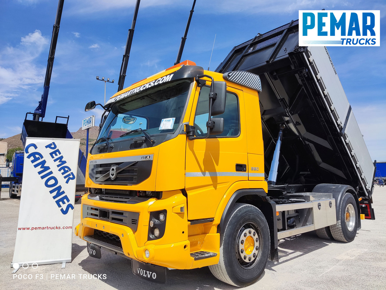 VOLVO FMX 330 BASCULANTE / VOLQUETE 18T - Самосвал камион: снимка 1 VOLVO FMX 330 BASCULANTE / VOLQUETE 18T - Самосвал камион: снимка 1