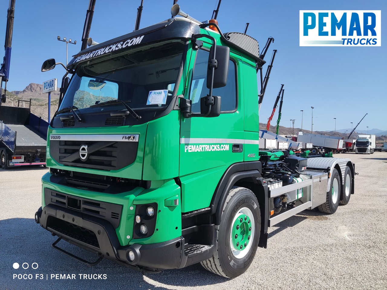 VOLVO FMX 460 6X4 MULTILIFT 21T EURO 5 - Мултилифт с кука камион: снимка 2 VOLVO FMX 460 6X4 MULTILIFT 21T EURO 5 - Мултилифт с кука камион: снимка 2
