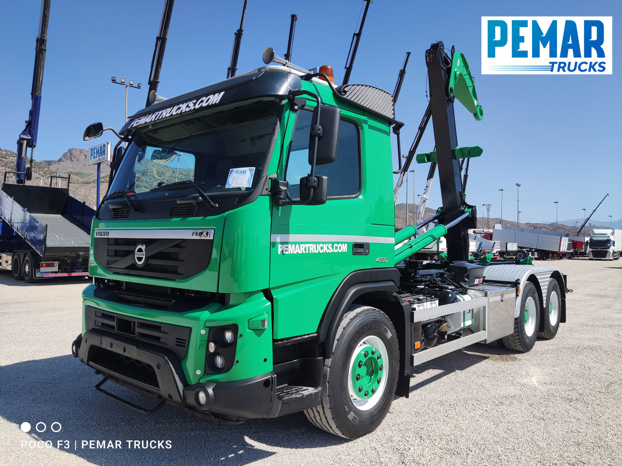 VOLVO FMX 460 6X4 MULTILIFT 21T EURO 5 - Мултилифт с кука камион: снимка 1 VOLVO FMX 460 6X4 MULTILIFT 21T EURO 5 - Мултилифт с кука камион: снимка 1