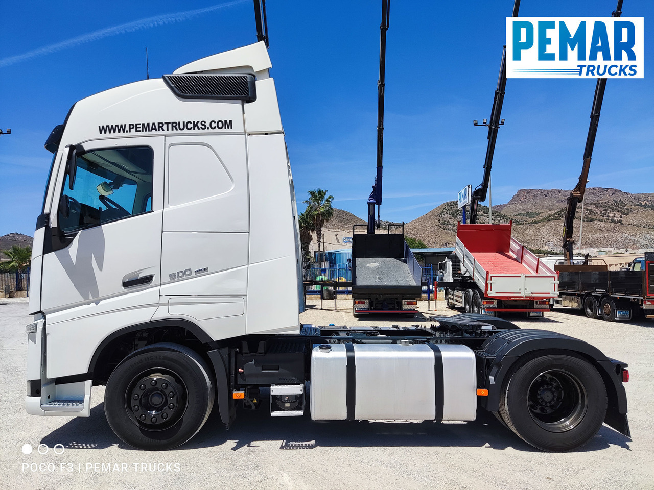 Влекач VOLVO FH 500 CABEZA TRACTORA EURO 6: снимка 8
