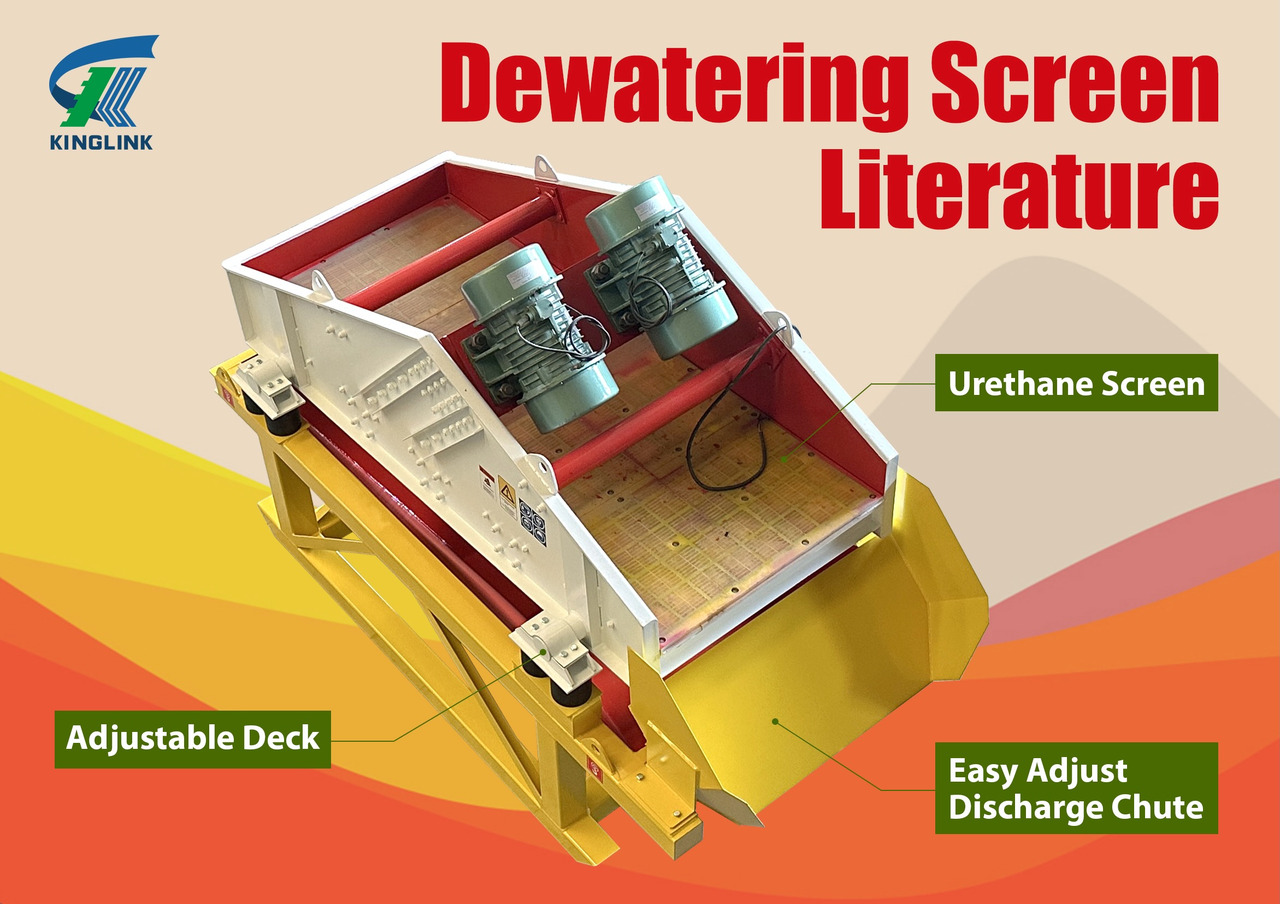 Kinglink DS1230 Dewatering Screen - Пресевна инсталация: снимка 1 Kinglink DS1230 Dewatering Screen - Пресевна инсталация: снимка 1