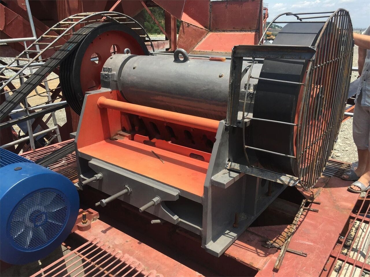 Нови Челюстна трошачка Kinglink Fine Rock River Stone Jaw Crusher PEX1047: снимка 9