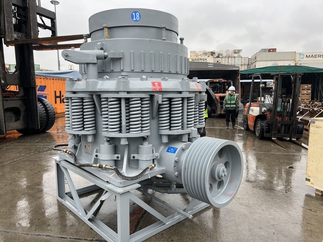 Kinglink Granulator Rock Cone Crusher 3FT SH 100TPH | Asphalt Plant - Конусна трошачка: снимка 3 Kinglink Granulator Rock Cone Crusher 3FT SH 100TPH | Asphalt Plant - Конусна трошачка: снимка 3