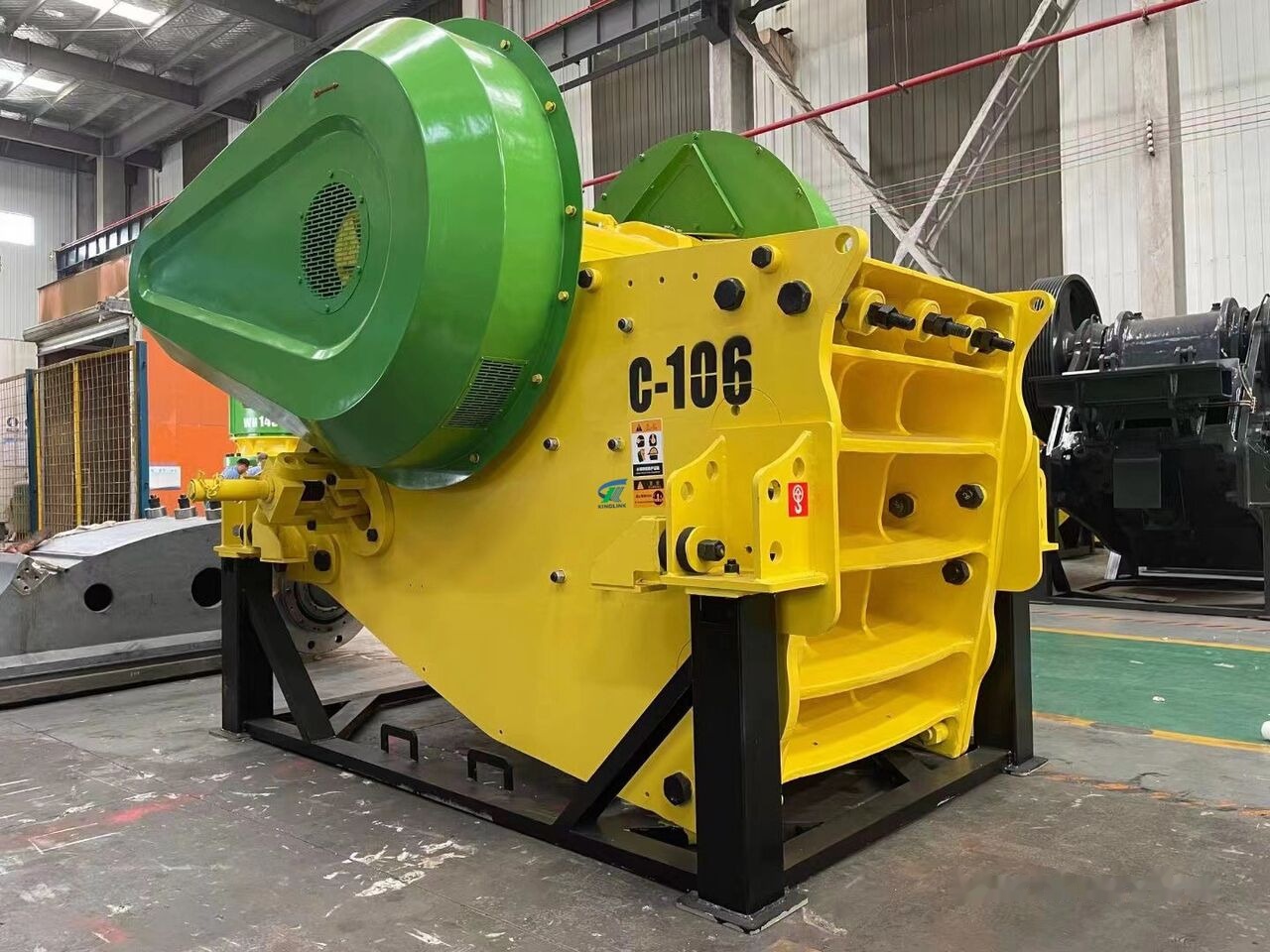 Kinglink NEW C106 JAW CRUSHER | ASPHALT BATCHING PLANT - Челюстна трошачка: снимка 2 Kinglink NEW C106 JAW CRUSHER | ASPHALT BATCHING PLANT - Челюстна трошачка: снимка 2