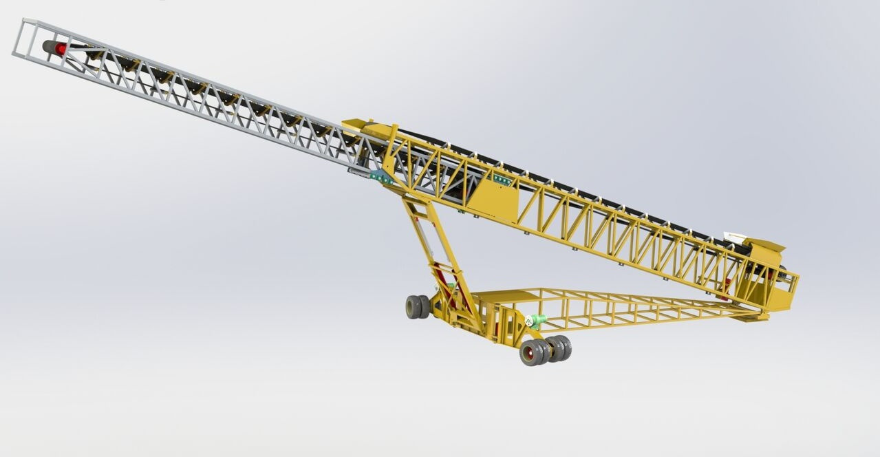 Kinglink New Belt Conveyor | Telescopic Radial Stacker - Лентов транспортьор: снимка 4 Kinglink New Belt Conveyor | Telescopic Radial Stacker - Лентов транспортьор: снимка 4