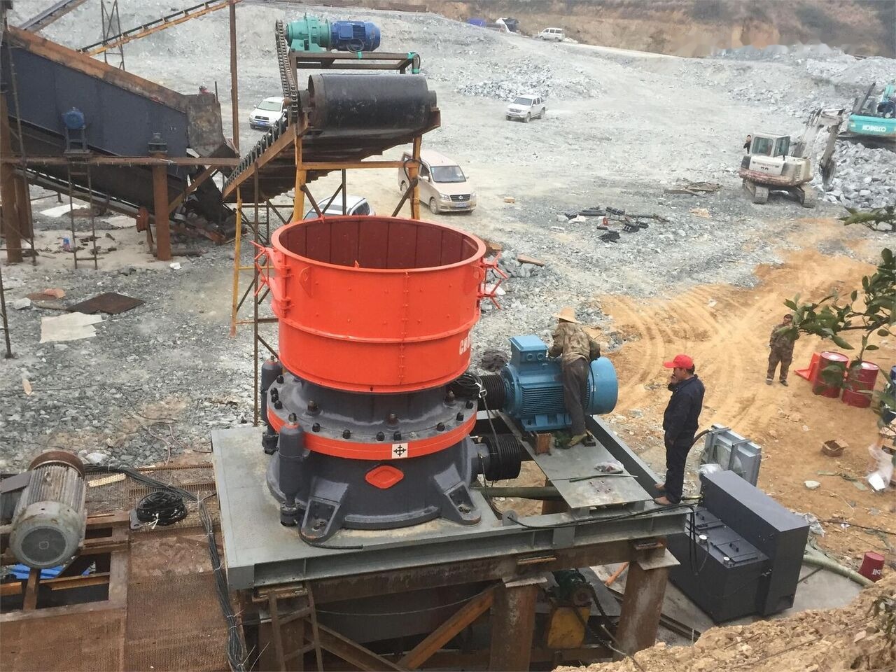 Нови Конусна трошачка Kinglink New KCH660 Cone Crusher | Aggregate | Andesite: снимка 6 Нови Конусна трошачка Kinglink New KCH660 Cone Crusher | Aggregate | Andesite: снимка 6