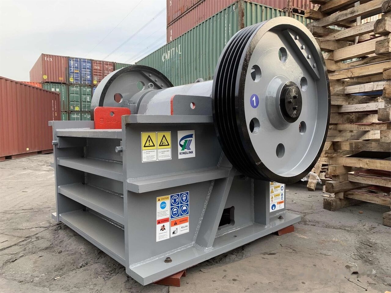 Kinglink PEX1251 Fine Jaw Crusher | Bauxite / Alumina - Челюстна трошачка: снимка 1 Kinglink PEX1251 Fine Jaw Crusher | Bauxite / Alumina - Челюстна трошачка: снимка 1