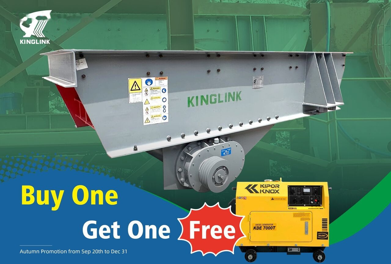 Kinglink Vibrating Grizzly Feeder ZSW380X96 | 150TPH - Минна машина: снимка 1 Kinglink Vibrating Grizzly Feeder ZSW380X96 | 150TPH - Минна машина: снимка 1