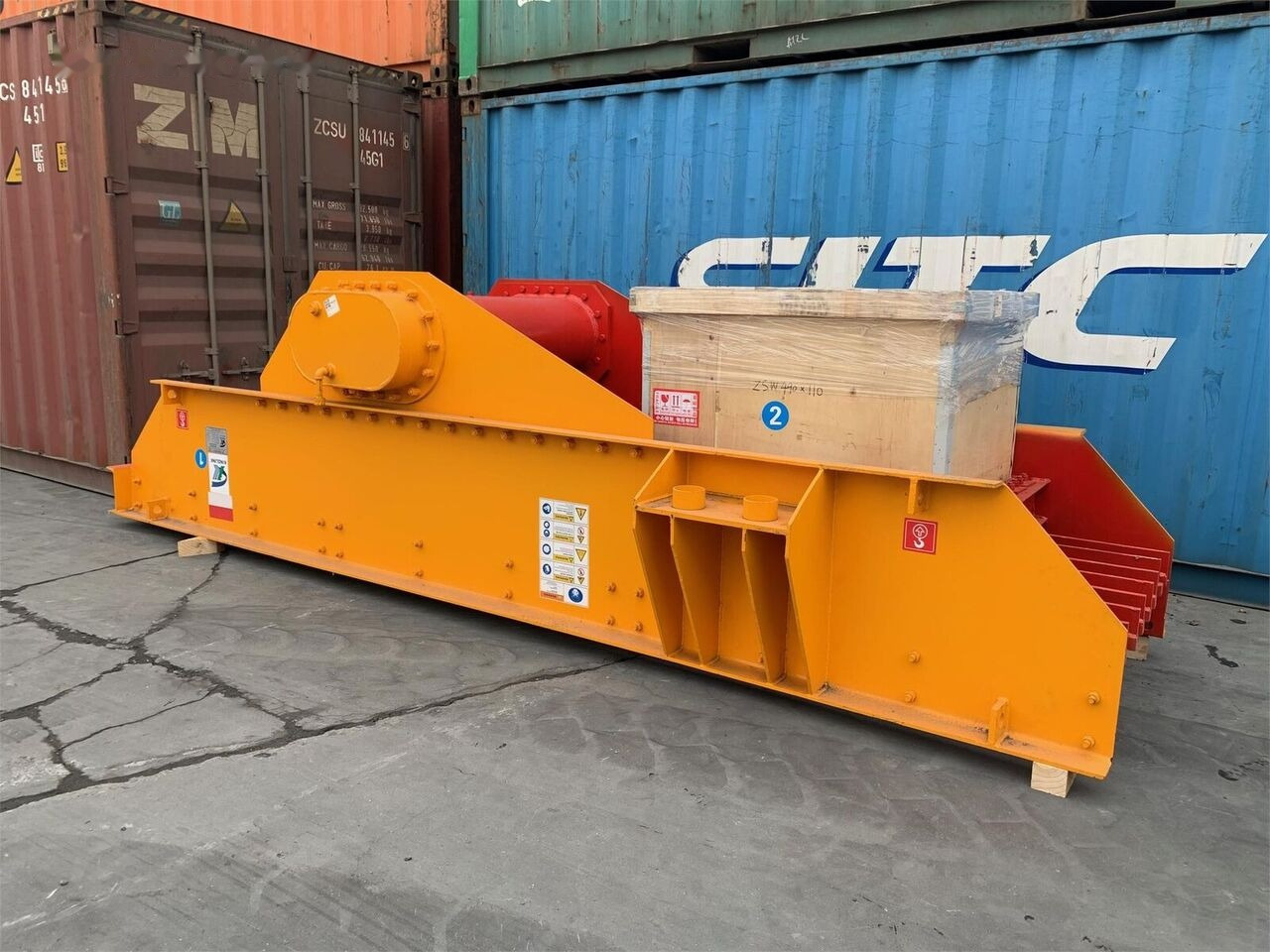 Kinglink ZSW490x110 VGF Feeder | 46'' X 16' - Минна машина: снимка 4 Kinglink ZSW490x110 VGF Feeder | 46'' X 16' - Минна машина: снимка 4