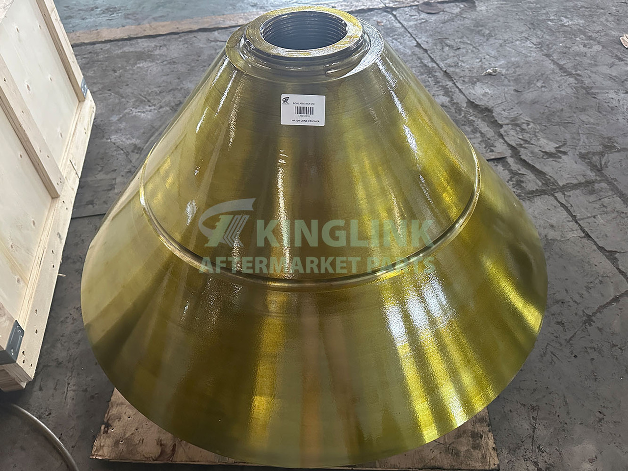 KINGLINK Alloy Steel Head Assembly Std N90058041-7090058013 For HP200 Cone Crusher - Резервни части за Строителна техника: снимка 1 KINGLINK Alloy Steel Head Assembly Std N90058041-7090058013 For HP200 Cone Crusher - Резервни части за Строителна техника: снимка 1
