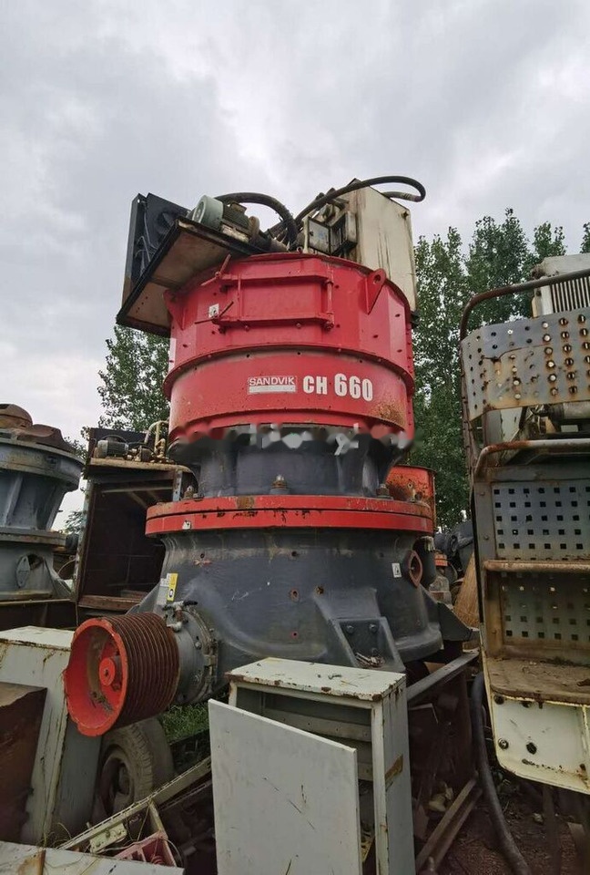 Sandvik CH660 Cone Crusher - Конусна трошачка: снимка 1 Sandvik CH660 Cone Crusher - Конусна трошачка: снимка 1