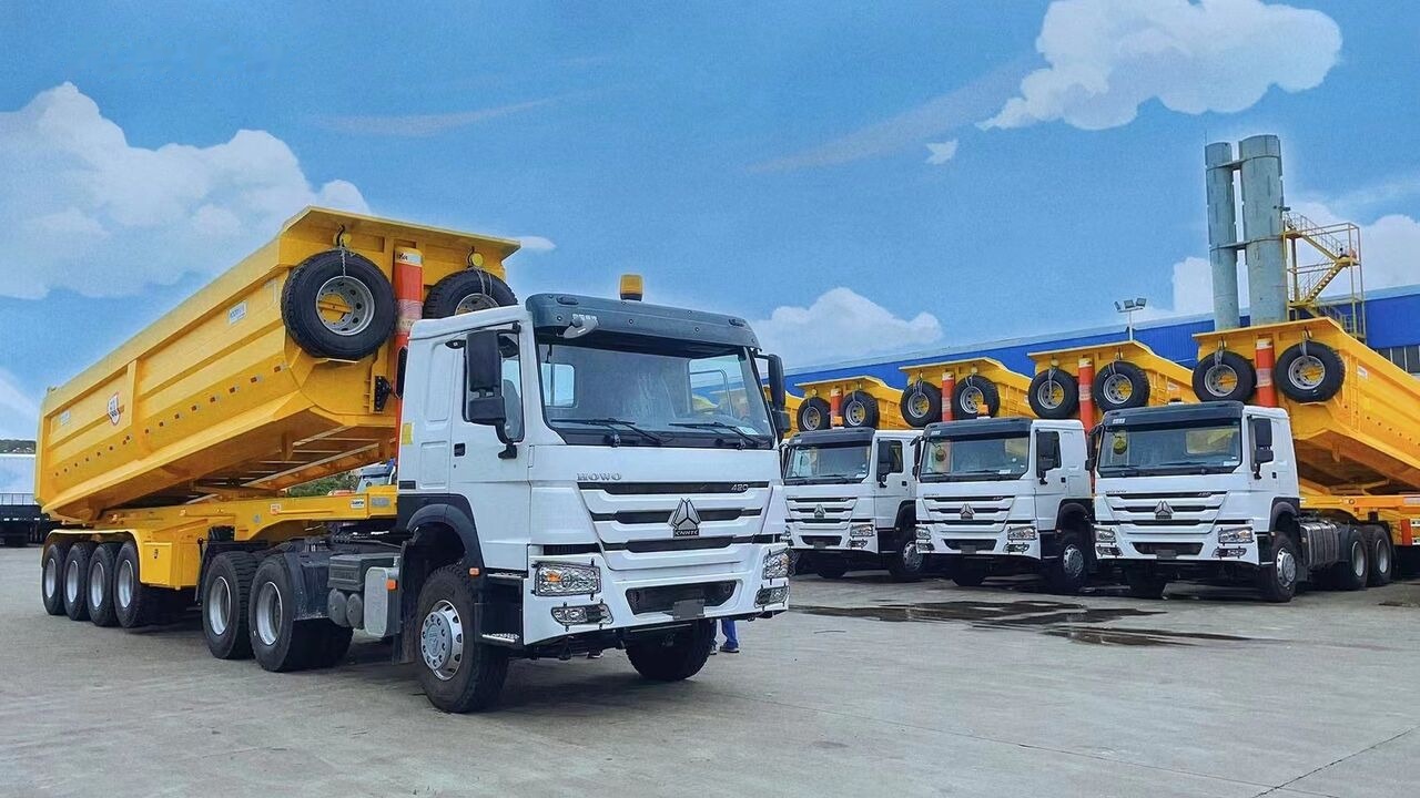 Howo NEW 6X4 Mining Dumper Truck for Quarry sites - Влекач: снимка 1 Howo NEW 6X4 Mining Dumper Truck for Quarry sites - Влекач: снимка 1