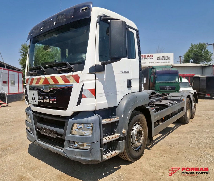 MAN TGS 26.320 - EURO6 - Шаси кабина: снимка 1 MAN TGS 26.320 - EURO6 - Шаси кабина: снимка 1