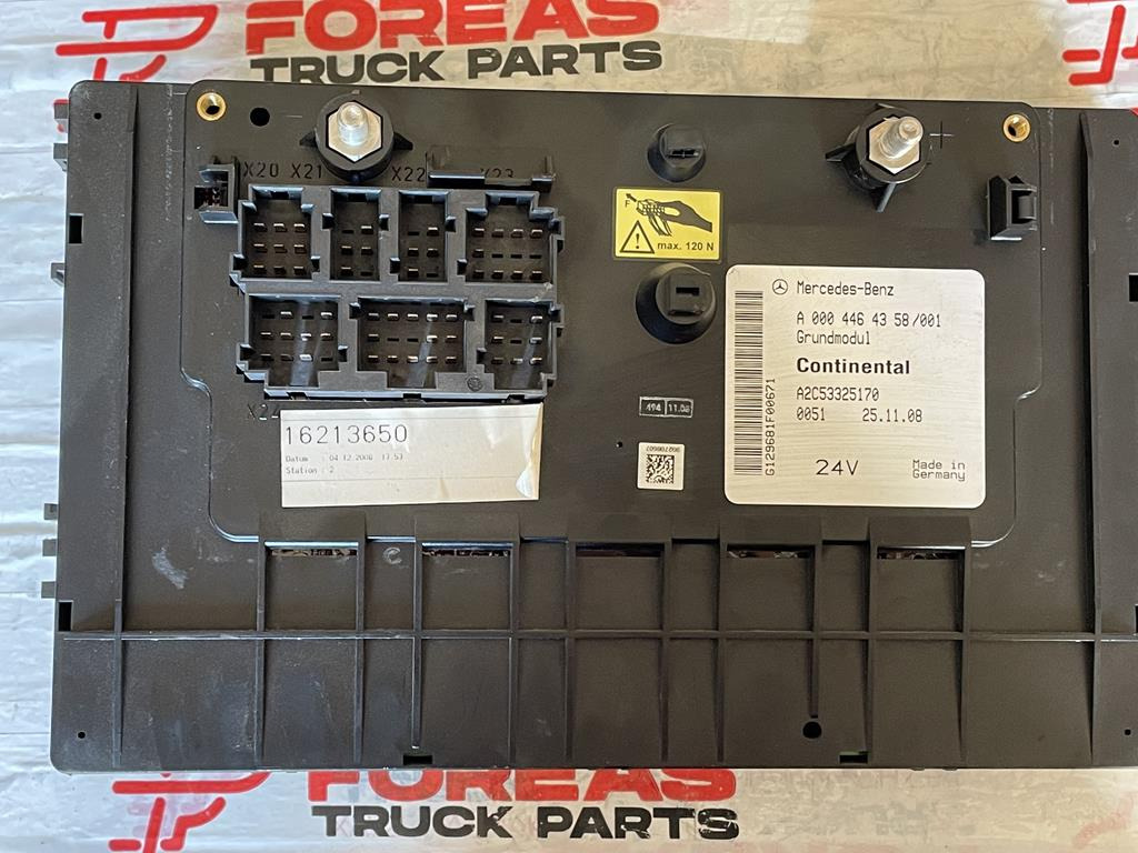 MERCEDES-BENZ ACTROS GRUNDMODUL - A 000 446 4358 - Предпазител за Камион: снимка 2 MERCEDES-BENZ ACTROS GRUNDMODUL - A 000 446 4358 - Предпазител за Камион: снимка 2