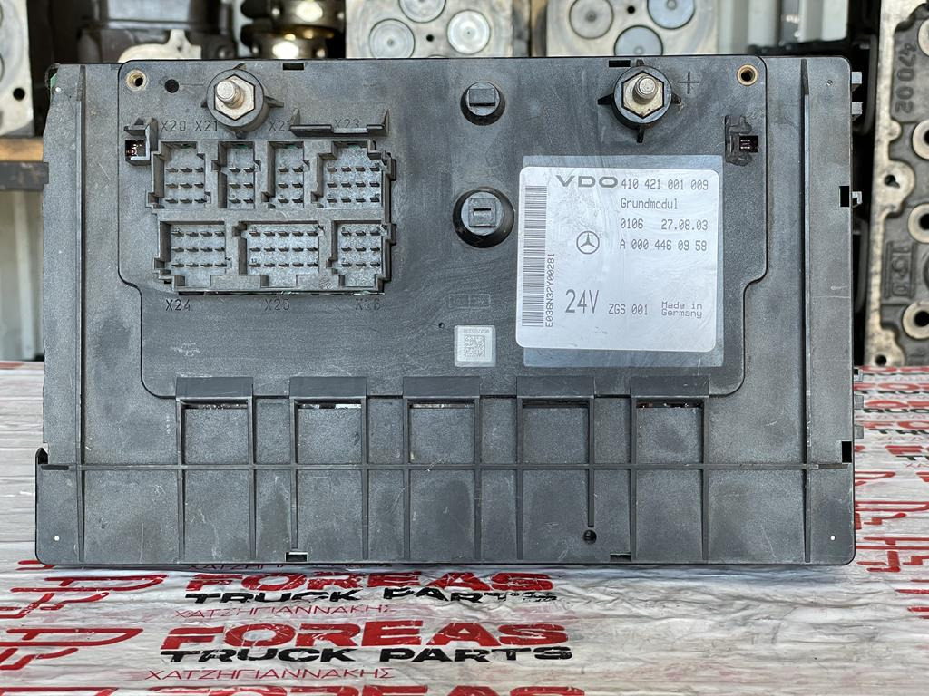 MERCEDES-BENZ ACTROS MP2 GRUNDMODUL - A 000 446 0958 - Предпазител за Камион: снимка 1 MERCEDES-BENZ ACTROS MP2 GRUNDMODUL - A 000 446 0958 - Предпазител за Камион: снимка 1