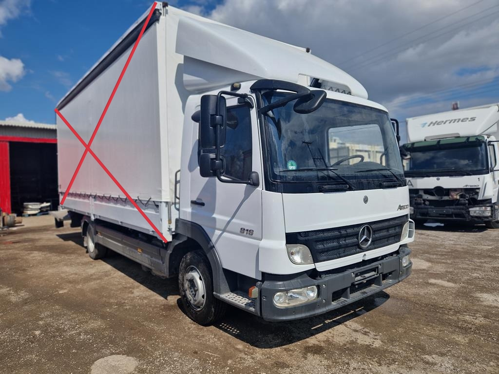 MERCEDES-BENZ ATEGO 816 - Камион с брезент: снимка 2 MERCEDES-BENZ ATEGO 816 - Камион с брезент: снимка 2