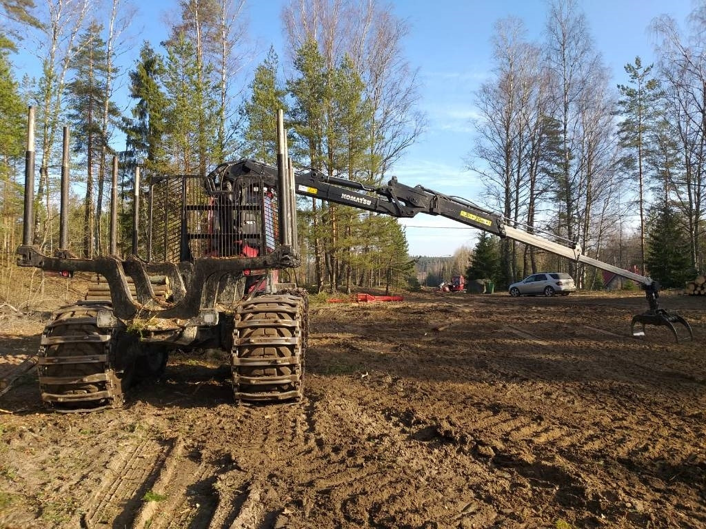 Форвардер Komatsu 855: снимка 13