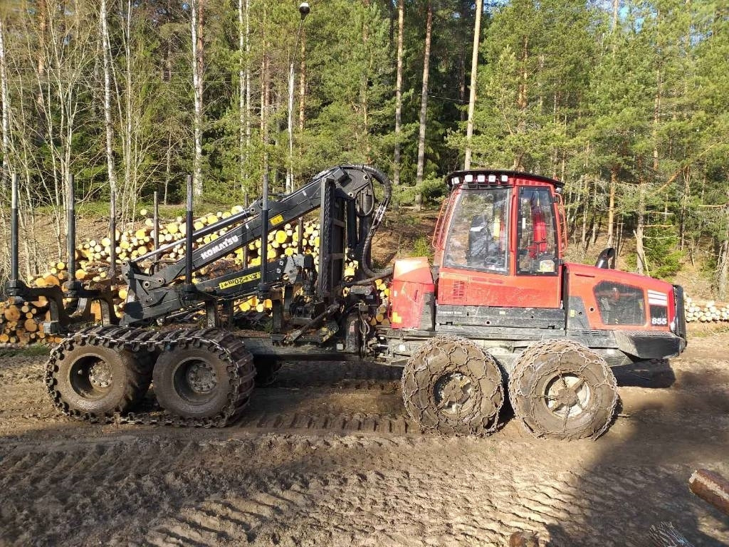 Форвардер Komatsu 855: снимка 6