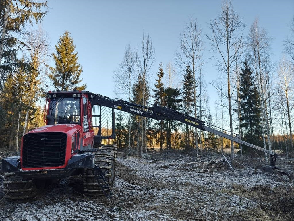 Форвардер Komatsu 855: снимка 9