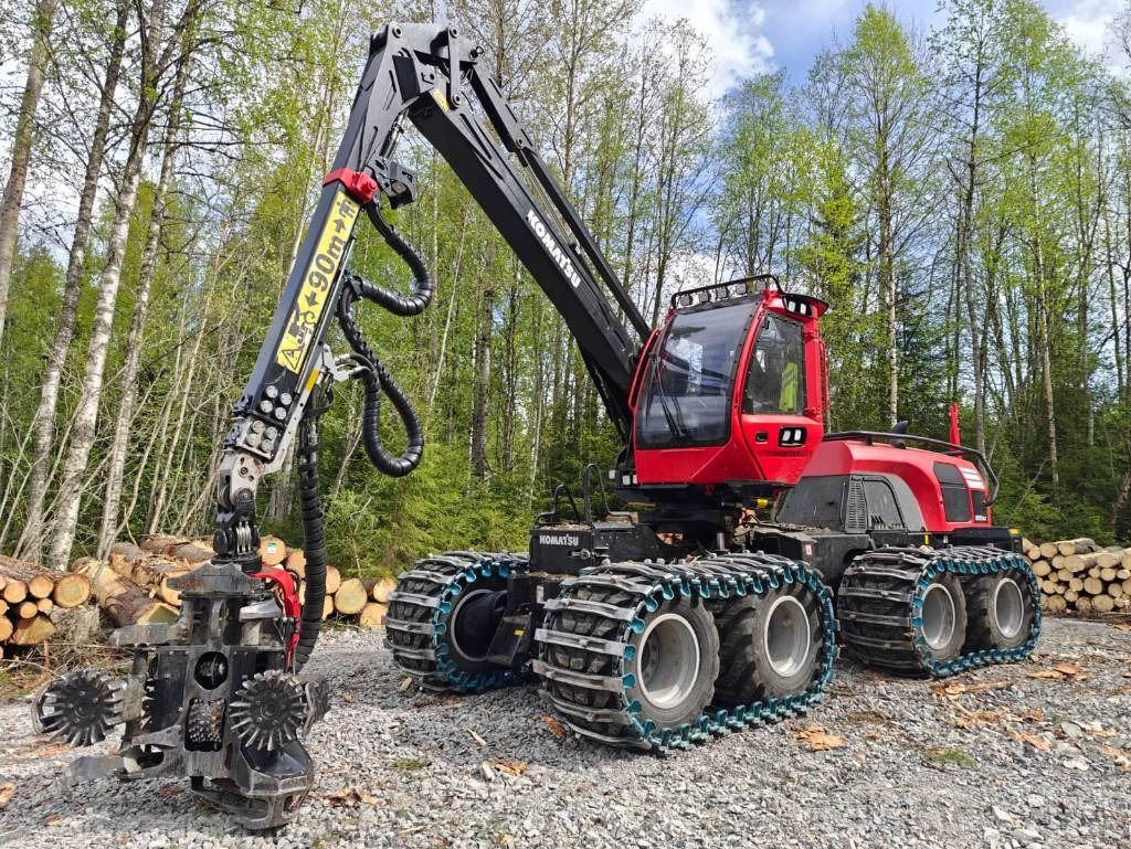 Komatsu 901 XC - Харвестер: снимка 1 Komatsu 901 XC - Харвестер: снимка 1