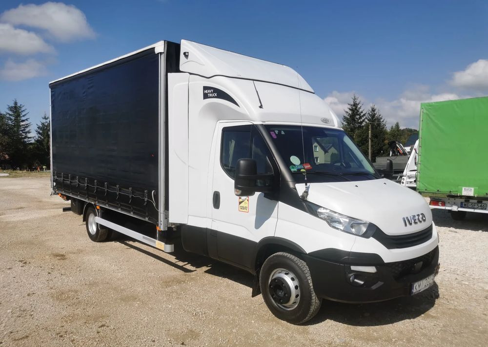Iveco Daily 70C18 firana Winda 1.000kg Dhollandia wejkama 12pal - Камион с брезент: снимка 2 Iveco Daily 70C18 firana Winda 1.000kg Dhollandia wejkama 12pal - Камион с брезент: снимка 2