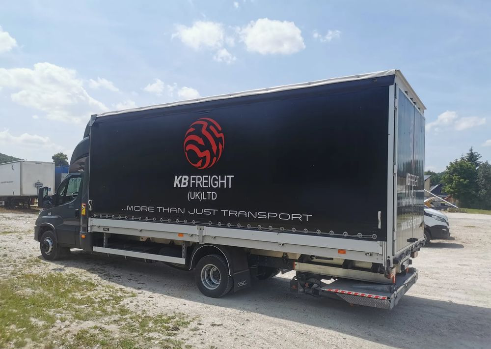 Iveco Daily 72-180 na Gwarancji Burtofirana15pal Dach suwany Winda 1.5T Pneumatyka 70C18 automat Hi-Matic - Брезентов бус: снимка 5 Iveco Daily 72-180 na Gwarancji Burtofirana15pal Dach suwany Winda 1.5T Pneumatyka 70C18 automat Hi-Matic - Брезентов бус: снимка 5