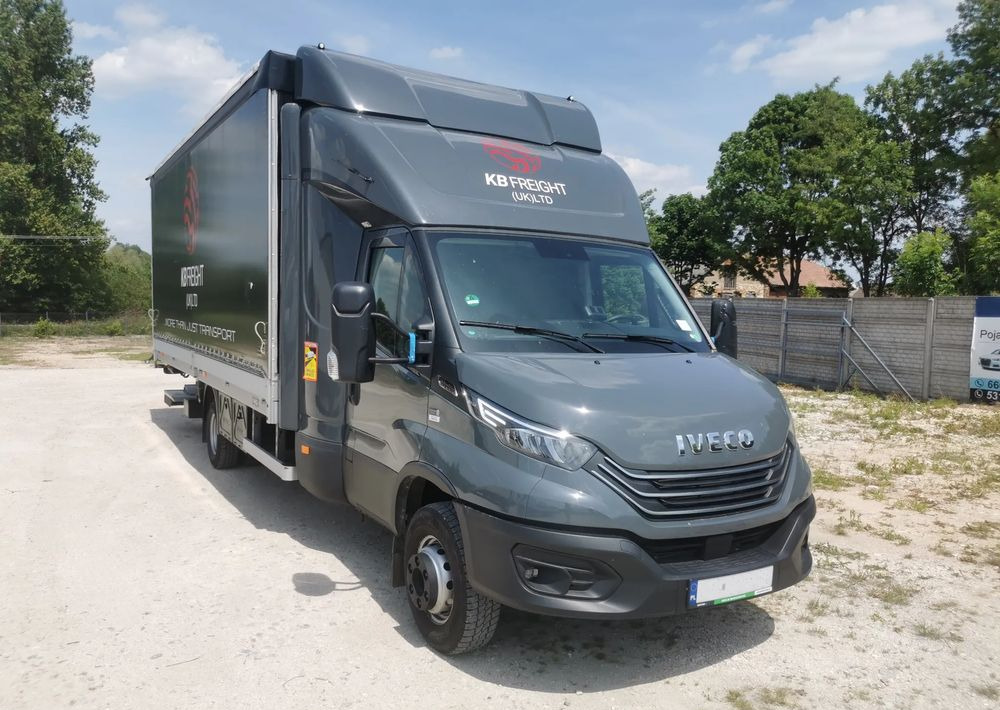 Iveco Daily 72-180 na Gwarancji Burtofirana15pal Dach suwany Winda 1.5T Pneumatyka 70C18 automat Hi-Matic - Брезентов бус: снимка 1 Iveco Daily 72-180 na Gwarancji Burtofirana15pal Dach suwany Winda 1.5T Pneumatyka 70C18 automat Hi-Matic - Брезентов бус: снимка 1