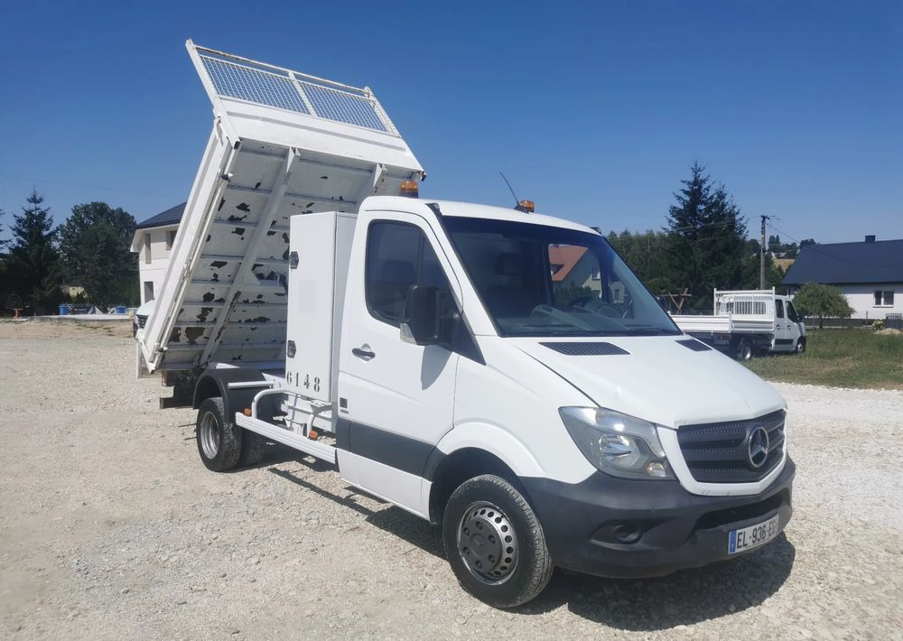 Mercedes-Benz Sprinter 514 kiper Wywrotka blizniak 2.2CDI - 140KM skrzynka sprowadzony - Бус самосвал: снимка 1 Mercedes-Benz Sprinter 514 kiper Wywrotka blizniak 2.2CDI - 140KM skrzynka sprowadzony - Бус самосвал: снимка 1
