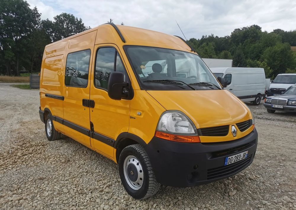 Renault Master L2H2 doka 7-osobowy Dubel 120dCi Brygadówka - Товарен бус: снимка 1 Renault Master L2H2 doka 7-osobowy Dubel 120dCi Brygadówka - Товарен бус: снимка 1