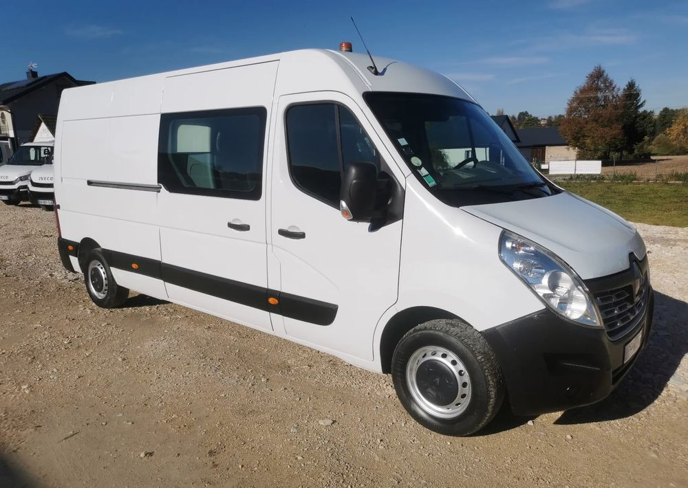 Renault Master L3H2 doka 7-osobowy Długi klima 2.3dCi-125KM Brygadówka - Товарен бус: снимка 3 Renault Master L3H2 doka 7-osobowy Długi klima 2.3dCi-125KM Brygadówka - Товарен бус: снимка 3