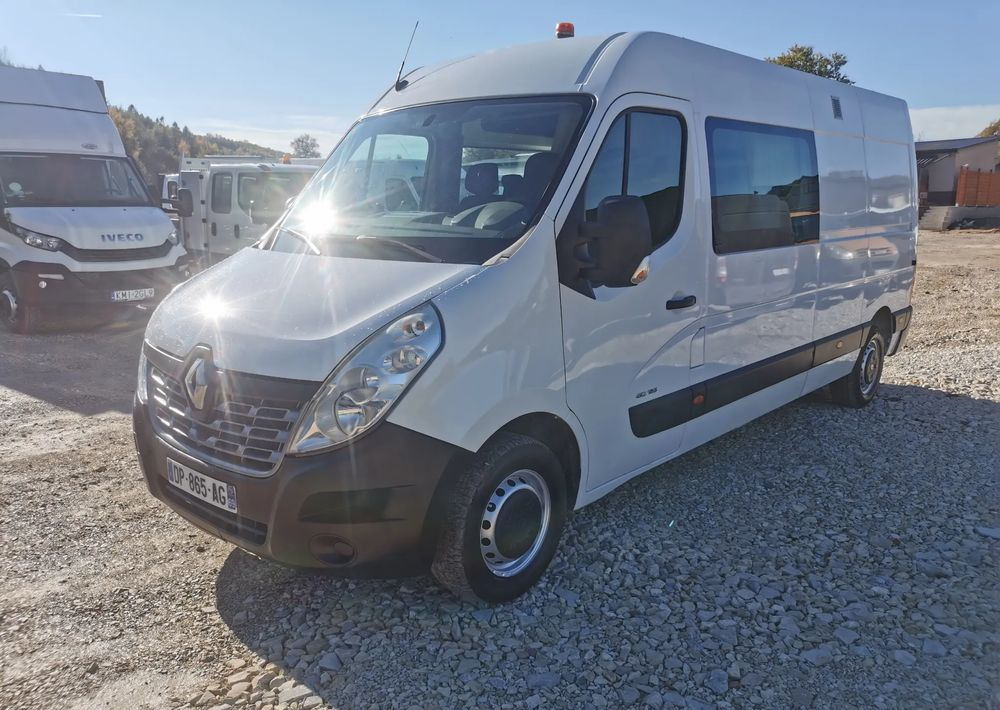 Renault Master L3H2 doka 7-osobowy Długi klima 2.3dCi-125KM Brygadówka - Товарен бус: снимка 1 Renault Master L3H2 doka 7-osobowy Długi klima 2.3dCi-125KM Brygadówka - Товарен бус: снимка 1