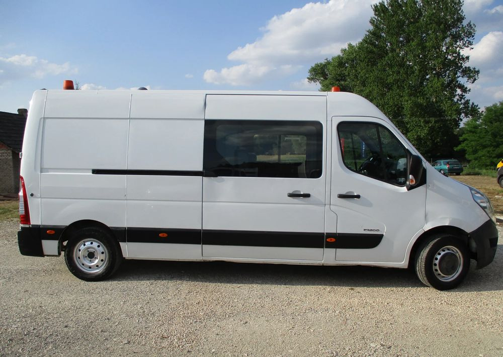 Renault Master L3H2 doka 7-osobowy Dubel 125dCi Brygadówka - Товарен бус: снимка 2 Renault Master L3H2 doka 7-osobowy Dubel 125dCi Brygadówka - Товарен бус: снимка 2