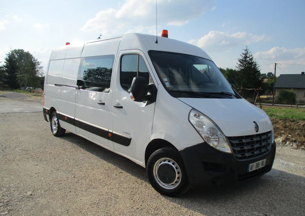 Renault Master L3H2 doka 7-osobowy Dubel 125dCi Brygadówka - Товарен бус: снимка 1 Renault Master L3H2 doka 7-osobowy Dubel 125dCi Brygadówka - Товарен бус: снимка 1