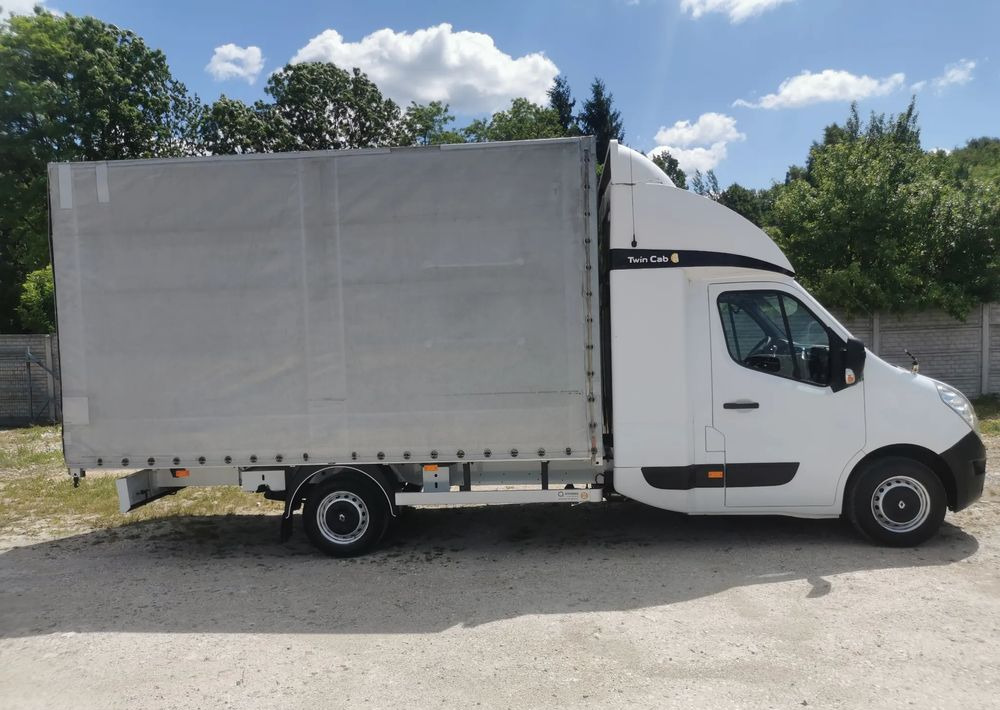 Renault Master dCi 170KM Twin Cab Spojkar Wejkama podnoszony - Брезентов бус: снимка 3 Renault Master dCi 170KM Twin Cab Spojkar Wejkama podnoszony - Брезентов бус: снимка 3