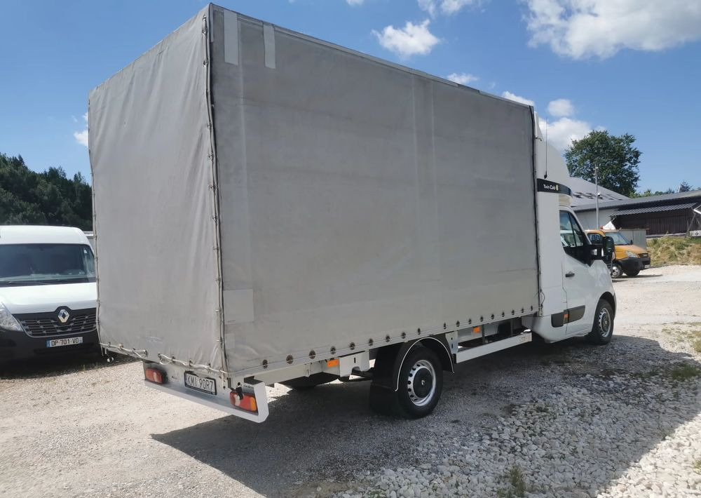 Renault Master dCi 170KM Twin Cab Spojkar Wejkama podnoszony - Брезентов бус: снимка 4 Renault Master dCi 170KM Twin Cab Spojkar Wejkama podnoszony - Брезентов бус: снимка 4