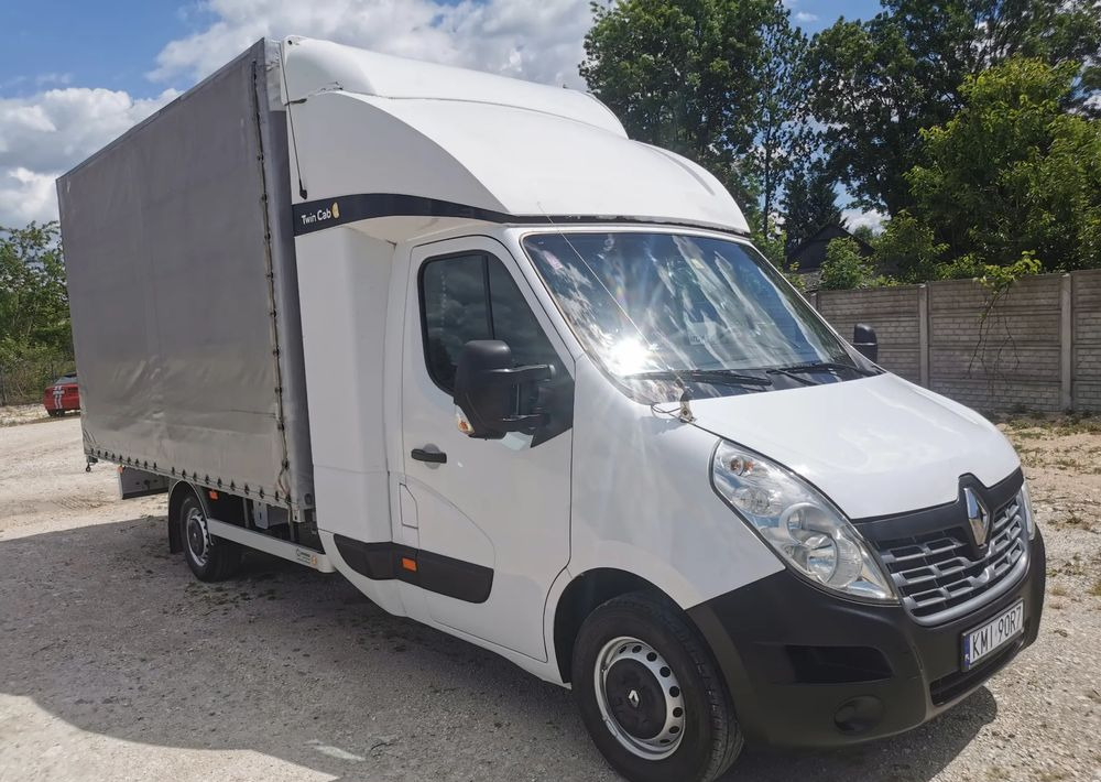 Renault Master dCi 170KM Twin Cab Spojkar Wejkama podnoszony - Брезентов бус: снимка 2 Renault Master dCi 170KM Twin Cab Spojkar Wejkama podnoszony - Брезентов бус: снимка 2