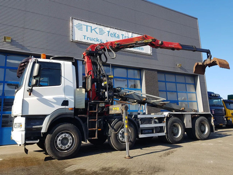 Ginaf X 4241 S 8x4 NCH Z-Crane Epsilon Palfinger Q170Z88 - Камион с кабелна система, Камион с кран: снимка 3 Ginaf X 4241 S 8x4 NCH Z-Crane Epsilon Palfinger Q170Z88 - Камион с кабелна система, Камион с кран: снимка 3