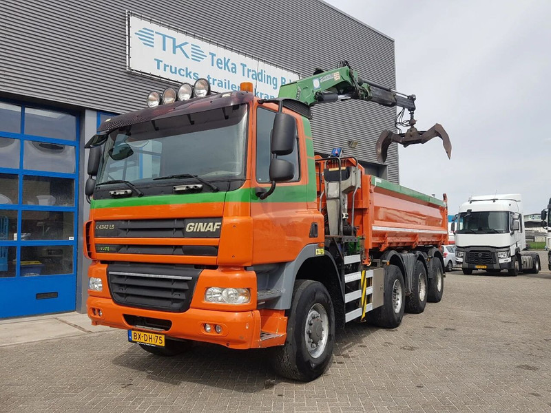 Ginaf X 4343 TS 8x6 Kipper kraan HMF 2020 - Самосвал камион: снимка 3 Ginaf X 4343 TS 8x6 Kipper kraan HMF 2020 - Самосвал камион: снимка 3