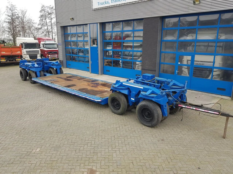 Nooteboom Removable front and rear Steel suspension - Нискорамна площадка ремарке: снимка 1 Nooteboom Removable front and rear Steel suspension - Нискорамна площадка ремарке: снимка 1