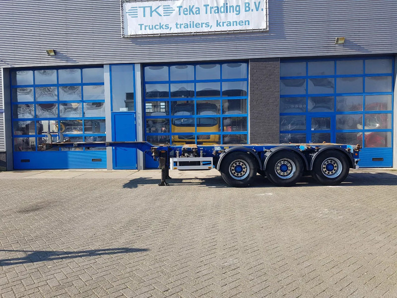 Pacton T3-010 Multi chassis Liftas BPW drum - Контейнеровоз/ Сменна каросерия полуремарке: снимка 3 Pacton T3-010 Multi chassis Liftas BPW drum - Контейнеровоз/ Сменна каросерия полуремарке: снимка 3