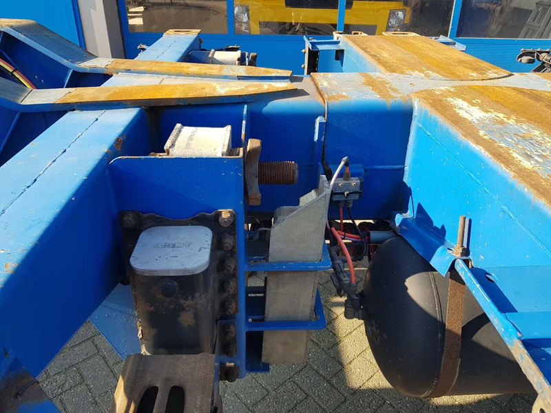 Контейнеровоз/ Сменна каросерия полуремарке Pacton T3-010 Multi chassis Liftas BPW drum: снимка 10