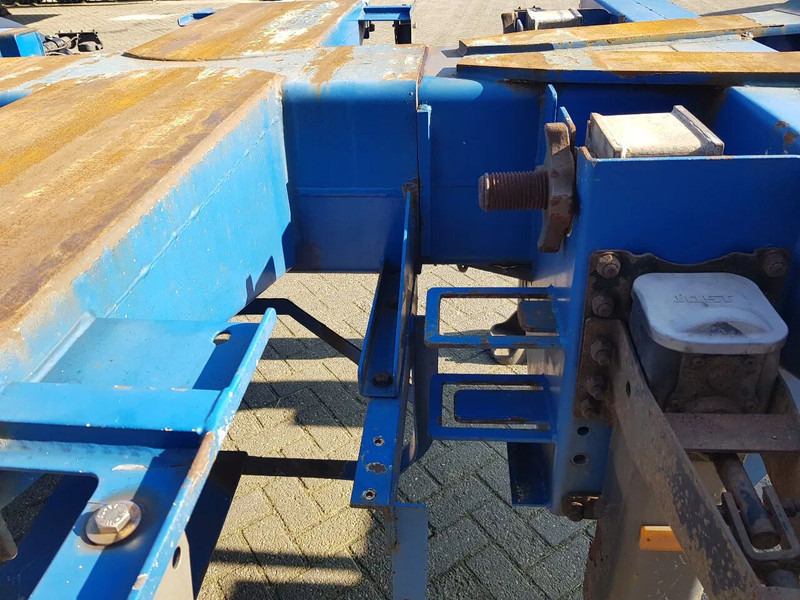 Контейнеровоз/ Сменна каросерия полуремарке Pacton T3-010 Multi chassis Liftas BPW drum: снимка 18