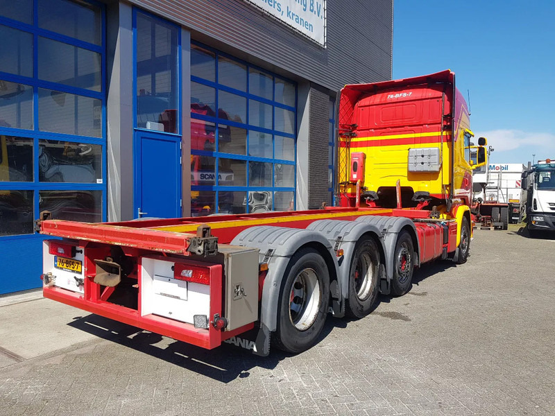 Контейнеровоз/ Сменна каросерия камион Scania R450 8x2 Topline ADR EX/II, EX/III, FL en AT SCR only: снимка 7 Контейнеровоз/ Сменна каросерия камион Scania R450 8x2 Topline ADR EX/II, EX/III, FL en AT SCR only: снимка 7
