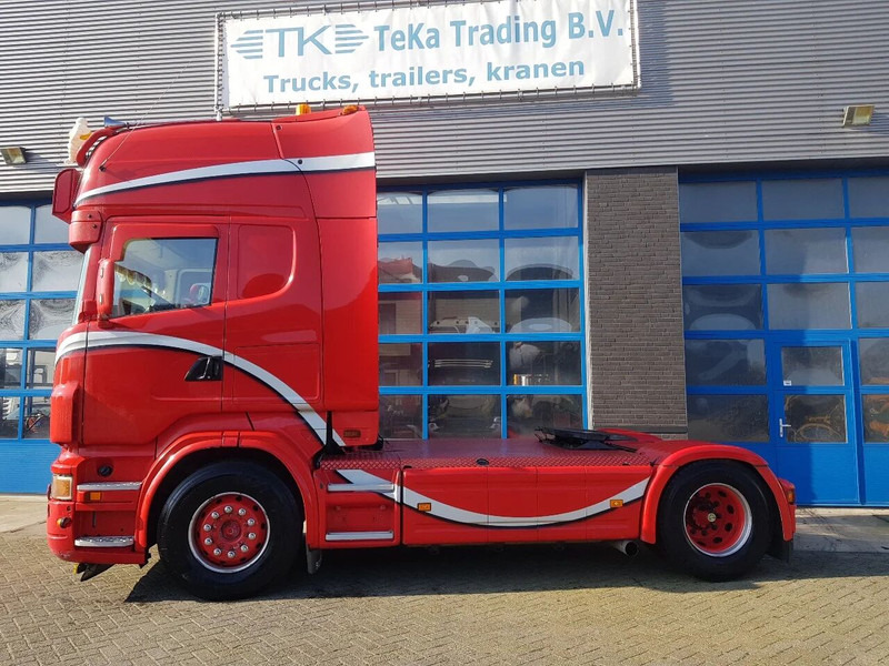 Scania R500 V8 Showtruck Open uitlaat Standairco Retarder - Влекач: снимка 3 Scania R500 V8 Showtruck Open uitlaat Standairco Retarder - Влекач: снимка 3