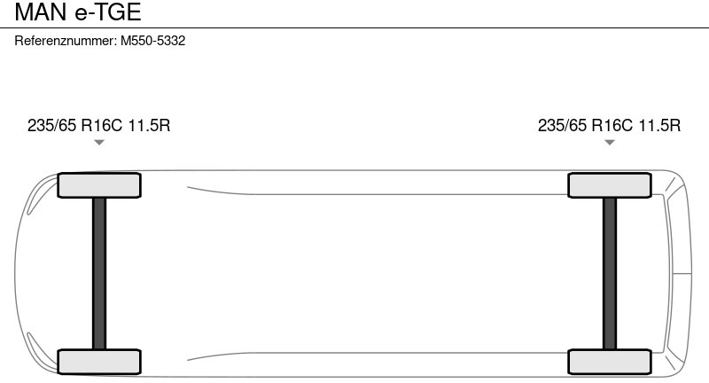 MAN E-TGE - Товарен бус, Електрически бус: снимка 2 MAN E-TGE - Товарен бус, Електрически бус: снимка 2